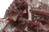 Natural, Red Quartz Crystal Cluster - Morocco #232877-2